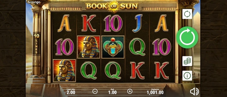 Игровой автомат Book Of Sun